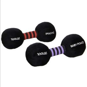 Kushies Zolo Cha Cha Barbell Rattle Toy